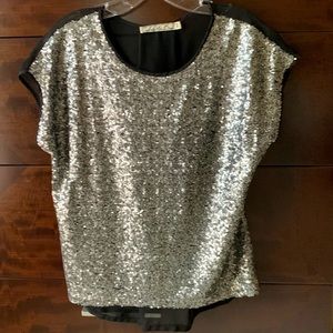 Chloe K sparkle blouse